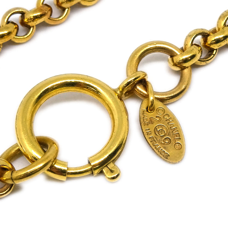 Chanel Medallion Gold Chain Necklace 29