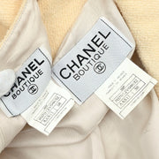 Chanel 1996 Setup Suit Jacket Dress White #38