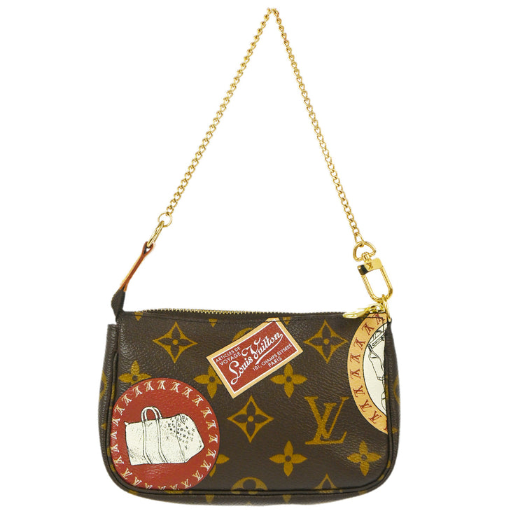 Louis Vuitton 2008 Monogram Mini Pochette Accessoires Handbag M95804