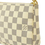 Louis Vuitton 2007 Damier Azur Pochette Accessoires Handbag N51986