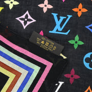 Louis Vuitton Monogram Multicolor Scarf M71912 Small Good