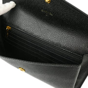 Chanel Black Caviar Envelope Wallet