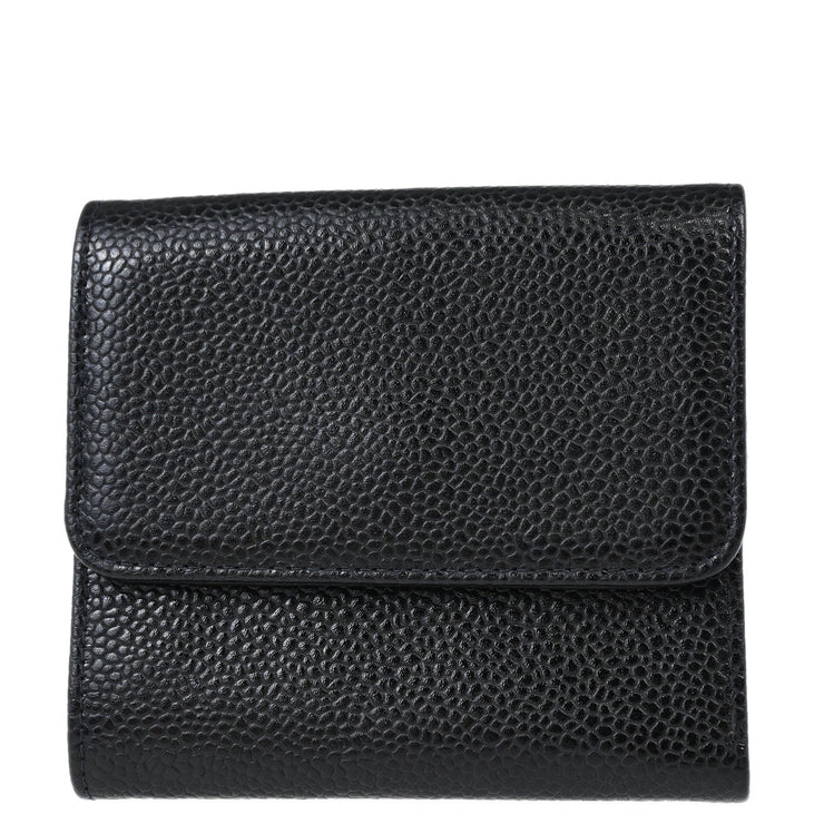 Chanel Black Caviar Bifold Wallet