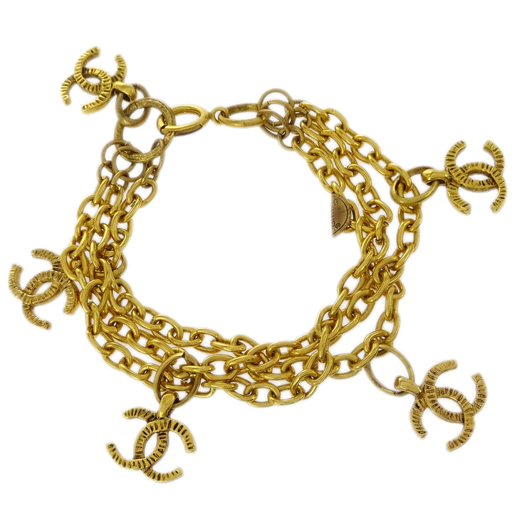 Chanel Bracelet Chain CC Gold