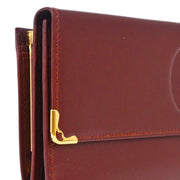 Cartier Bordeaux Must de Cartier Long Wallet