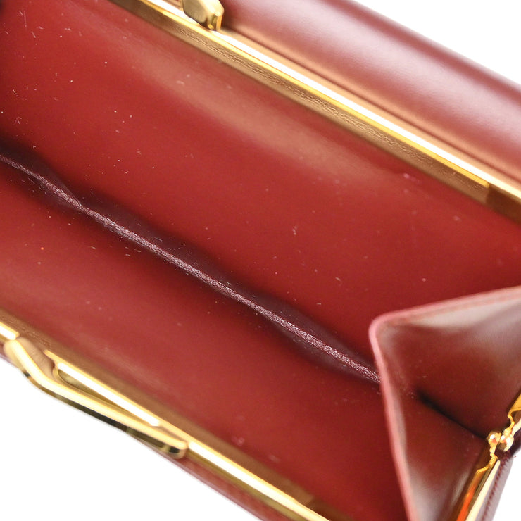 Cartier Bordeaux Must de Cartier Long Wallet