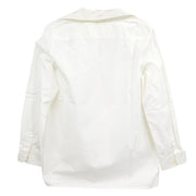 Hermes Shirt Blouse White #38