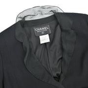 Chanel 1998 Setup Suit Jacket Skirt Black #36