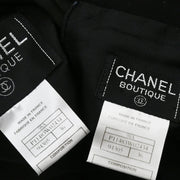 Chanel 1998 Setup Suit Jacket Skirt Black #36