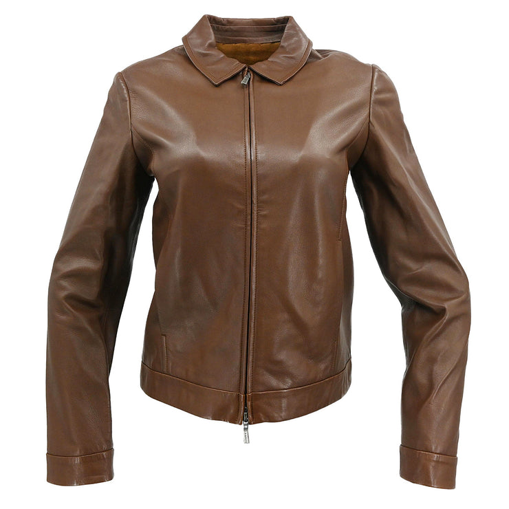 Loewe Zip Up Jacket Brown #38