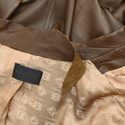 Loewe Zip Up Jacket Brown #38