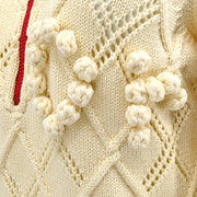 Christian Dior 2004 Sweater Knit Ivory #36