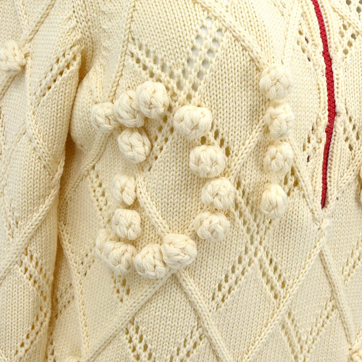 Christian Dior 2004 Sweater Knit Ivory #36