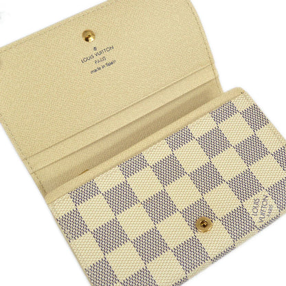Louis Vuitton 2007 Damier Azur Portefeuille Tresol Purse Wallet N61744