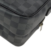 Louis Vuitton 2008 Damier Graphite Rem Shoulder Bag N41446