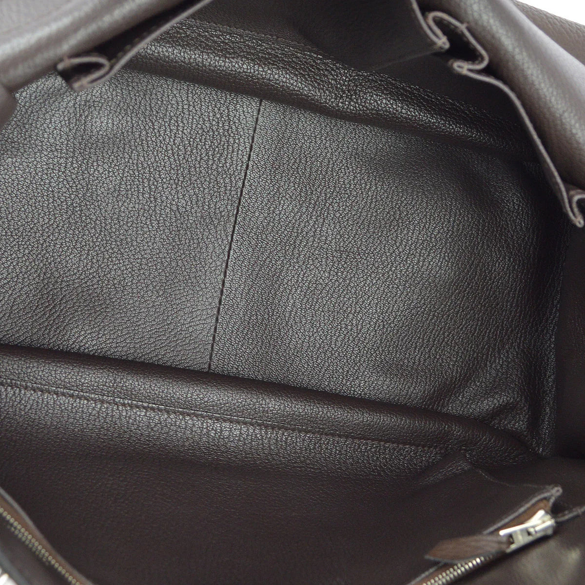 Hermes 2009 Brown Taurillon Clemence Jypsiere 34 Shoulder Bag