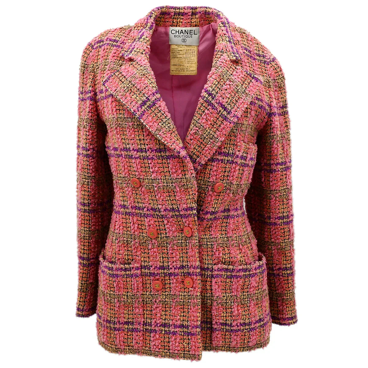 Chanel Fall 1994 Tweed Jacket #38