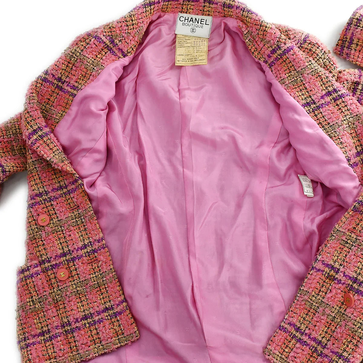 Chanel Fall 1994 Tweed Jacket #38