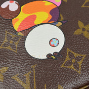 Louis Vuitton 2004 Monogram Panda Pochette Accessoires Handbag M51981