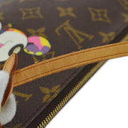 Louis Vuitton 2004 Monogram Panda Pochette Accessoires Handbag M51981