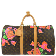 Louis Vuitton 2008 Monogram Rose Keepall 50 Duffle Bag M48605