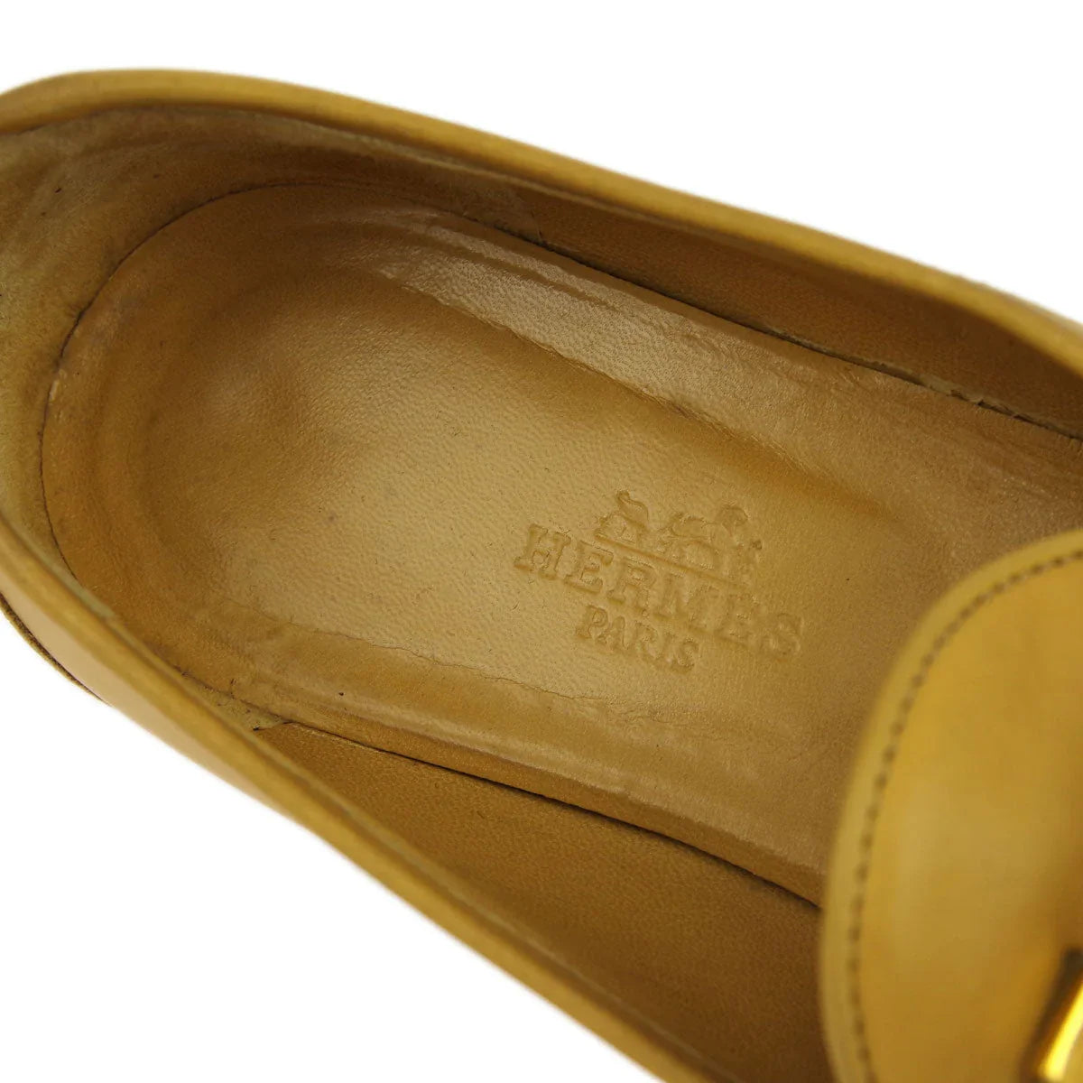 Hermes Beige Constance Loafers Shoes #36 1/2 – AMORE Vintage