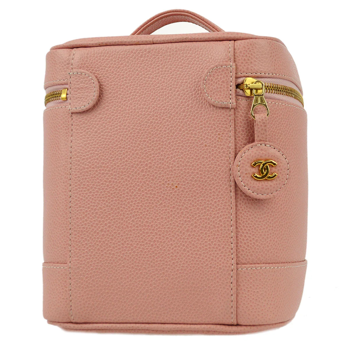 Chanel 2001-2003 Caviar Timeless Vanity Handbag