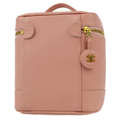 Chanel 2001-2003 Caviar Timeless Vanity Handbag
