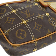 Louis Vuitton 2007 Monogram Rivet Pochette Accessoires Handbag M40141