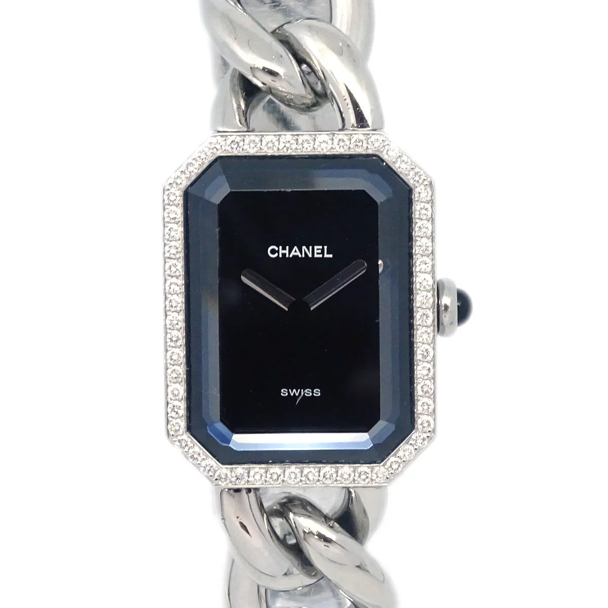 Chanel Premiere Watch SS Diamond #L