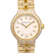 Tiffany&Co. Tisolo Watch 18KYG Diamond