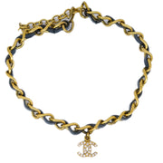 Chanel 1996 Crystal & Gold CC Choker