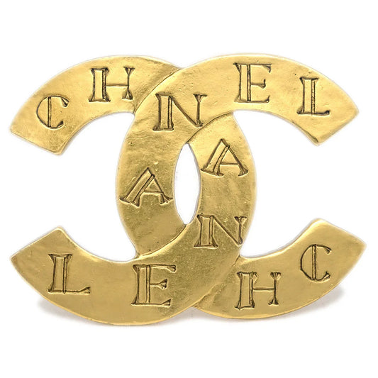 Chanel CC Brooch Pin Gold 99A
