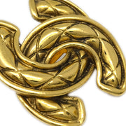 Chanel Gold CC Earrings Clip-On 2459