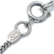 Chanel Silver Clover Bracelet 04P