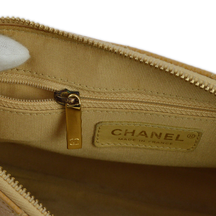 Chanel 2003-2004 Caviar Hobo Handbag