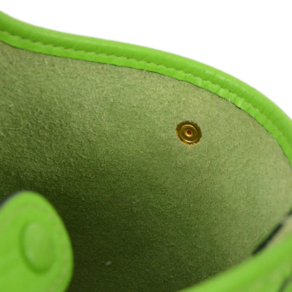 Hermes 2003 Green Taurillon Clemence Evelyne TPM Shoulder Bag