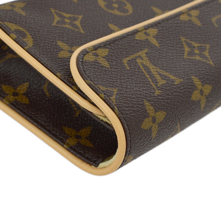 Louis Vuitton Monogram #XS Pochette Florentine Belt Bum Bag M51855