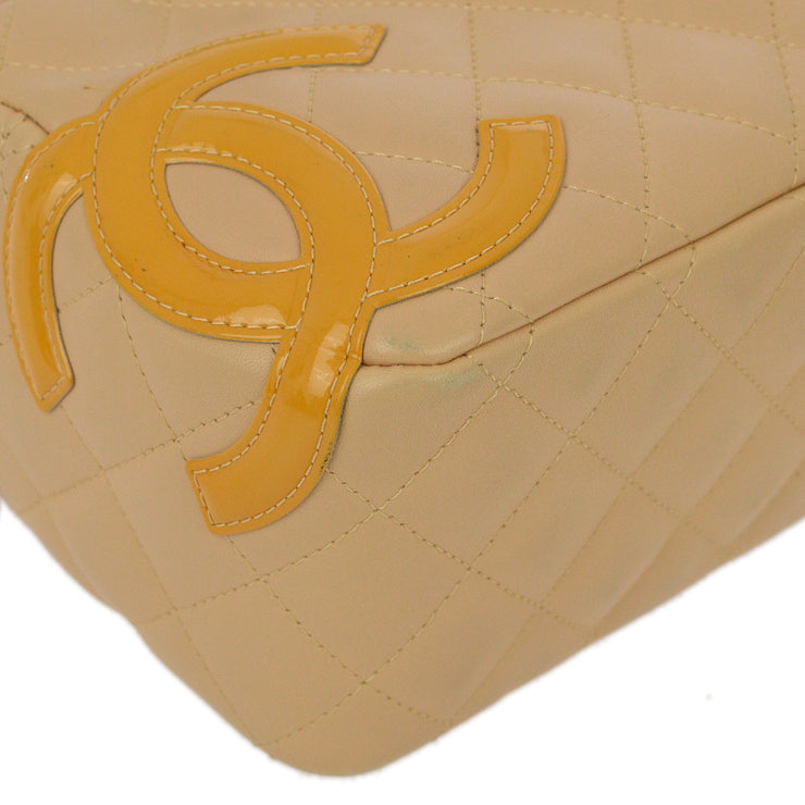 Chanel 2005-2006 Calfskin Cambon Ligne Handbag