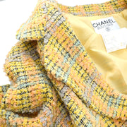 Chanel Fall 1994 single-breasted tweed jacket #36