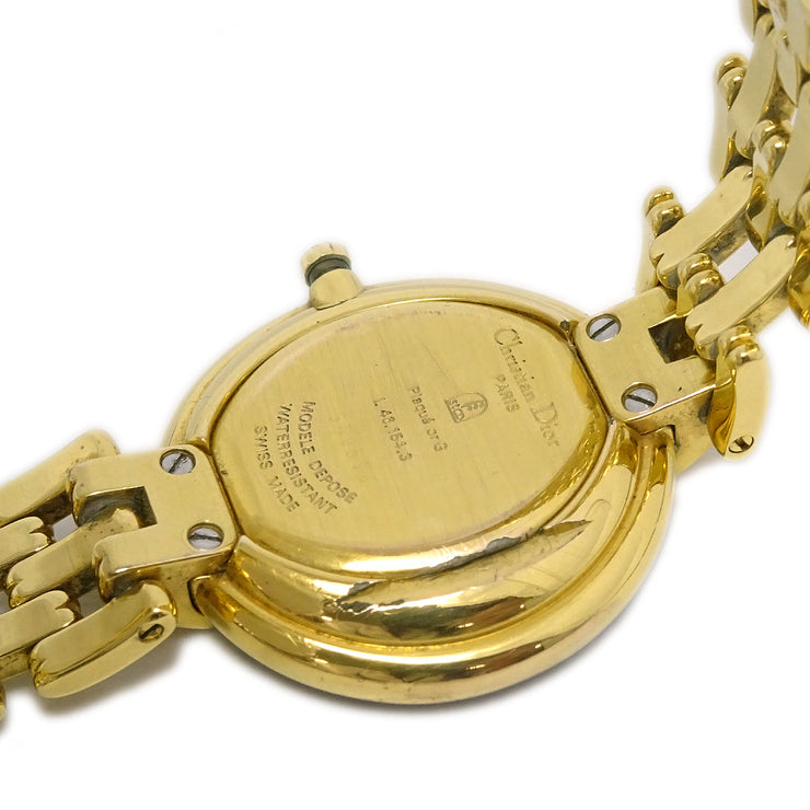 クリスチャンディオール ブラックムーンバギラ 腕時計 L46.154.3 ゴールド