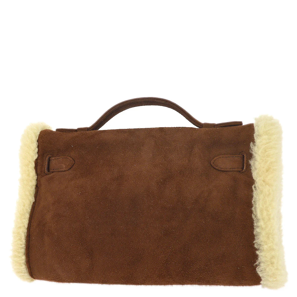 Hermes * 2007 Sheepskin Pochette Kelly