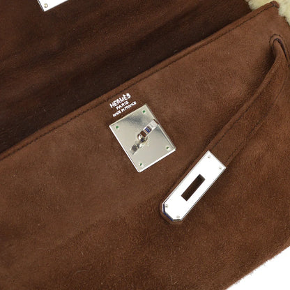 Hermes * 2007 Sheepskin Pochette Kelly