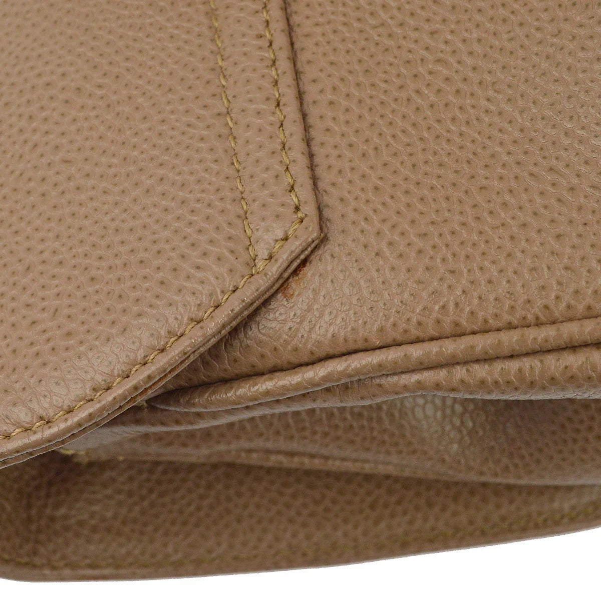 Chanel * 1996-1997 Brown Caviar Triple CC Backpack