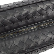 Bottega Veneta Black Intrecciato Pouch Clutch Bag