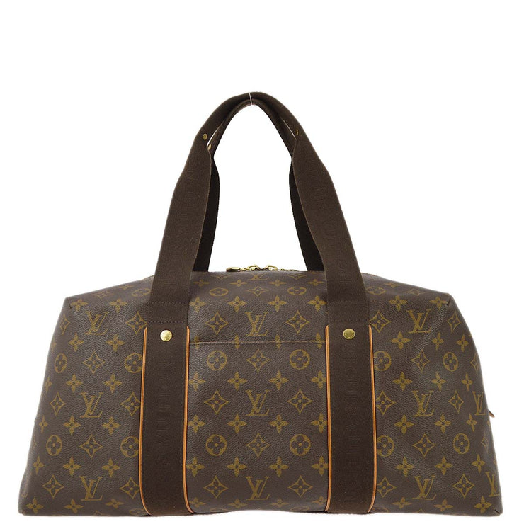 Louis Vuitton 2011 Monogram Weekender MM Shoulder Duffle Bag M40476
