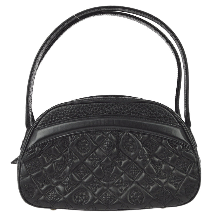 Louis Vuitton 2005 Black Monogram Vienna Clara Handbag M95105