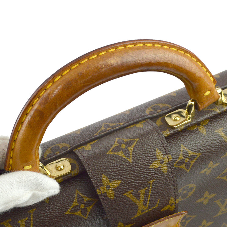 Louis Vuitton Monogram Serviette Fermoir Business Handbag M53305 – AMORE  Vintage Tokyo