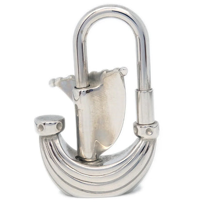 Hermes 2006 Limited Edition L' Air de Paris Yacht Cadena Silver Small Good