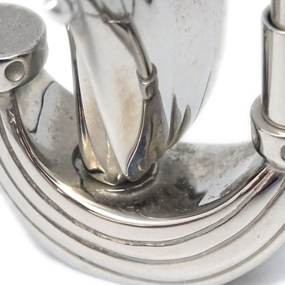 Hermes 2006 Limited Edition L' Air de Paris Yacht Cadena Silver Small Good
